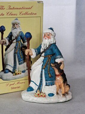 Vintage International Resources D'Yed Moroz Siberian Santa Claus SC81 4.5"